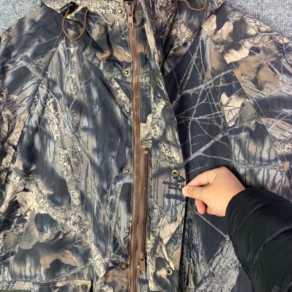 Vintage Columbia Camo Real Tree Jacket Mossy Oak Hunting Outdoor Jacket Sz 2XL T - Picture 4 of 12